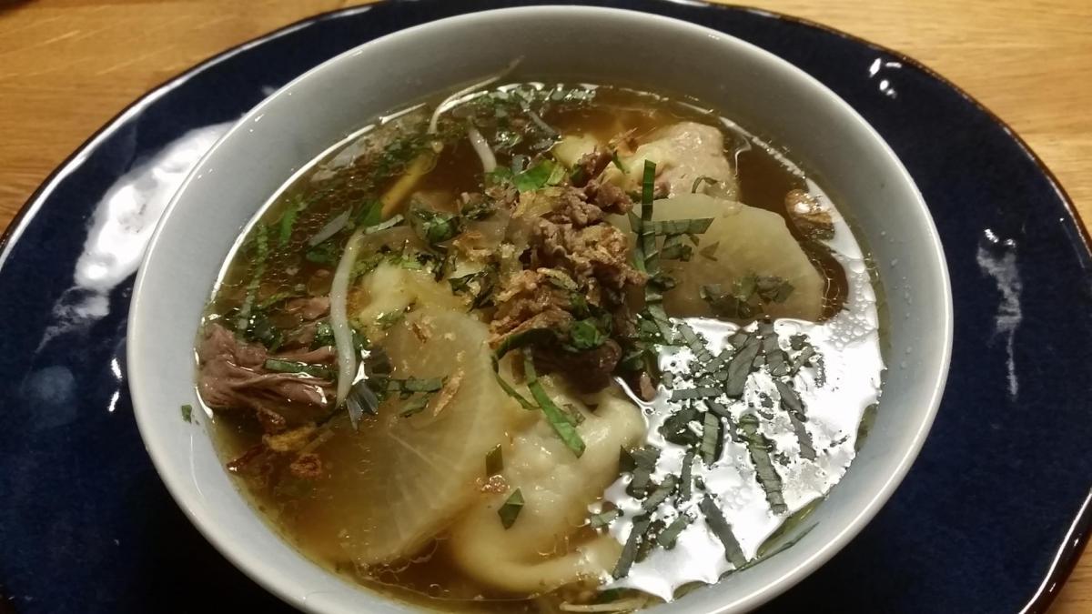 Bouillon de boeuf asiatique aux epices