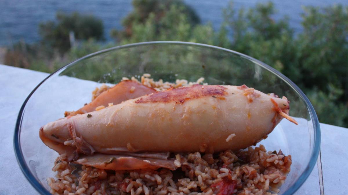 Calamars farci site