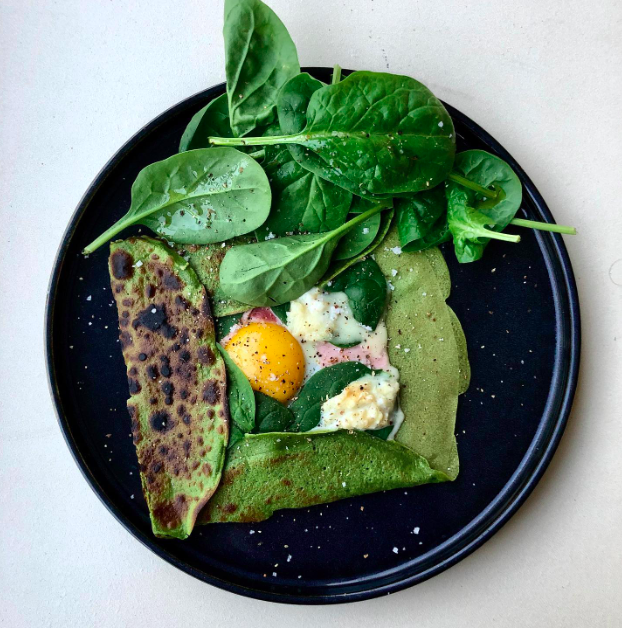 Galette épinards