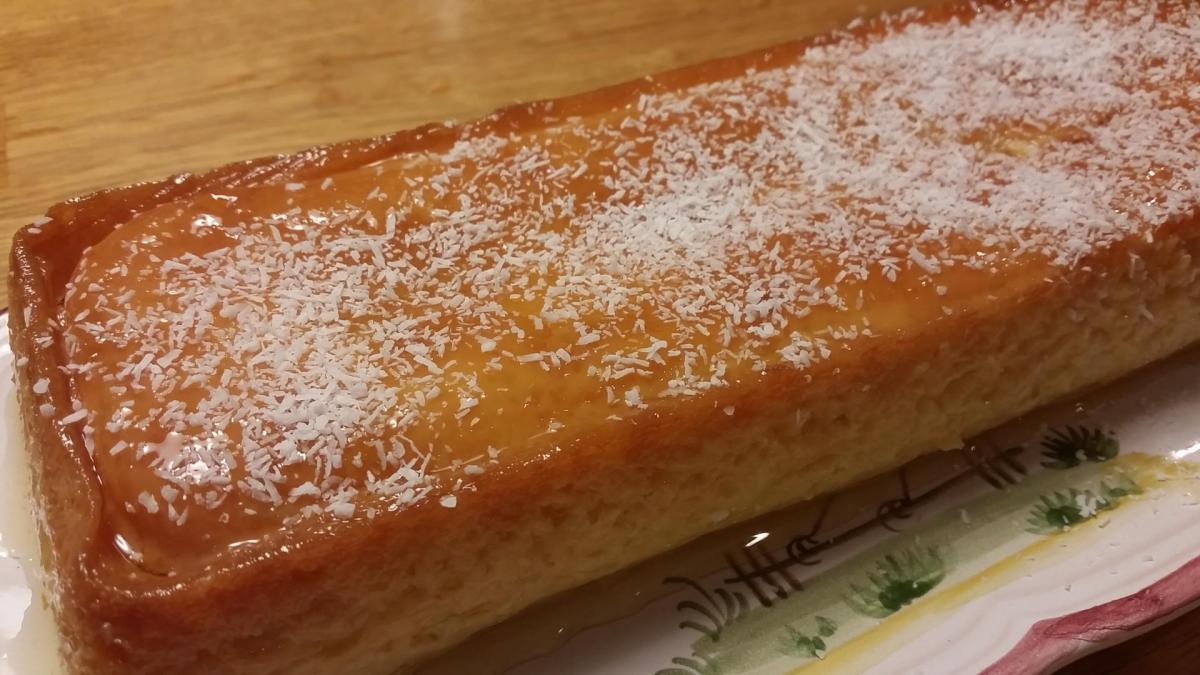 Flan lait de coco