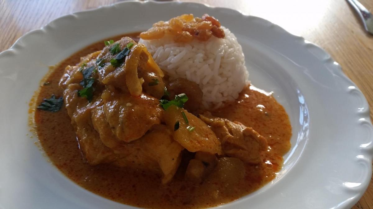 Poulet a l indienne