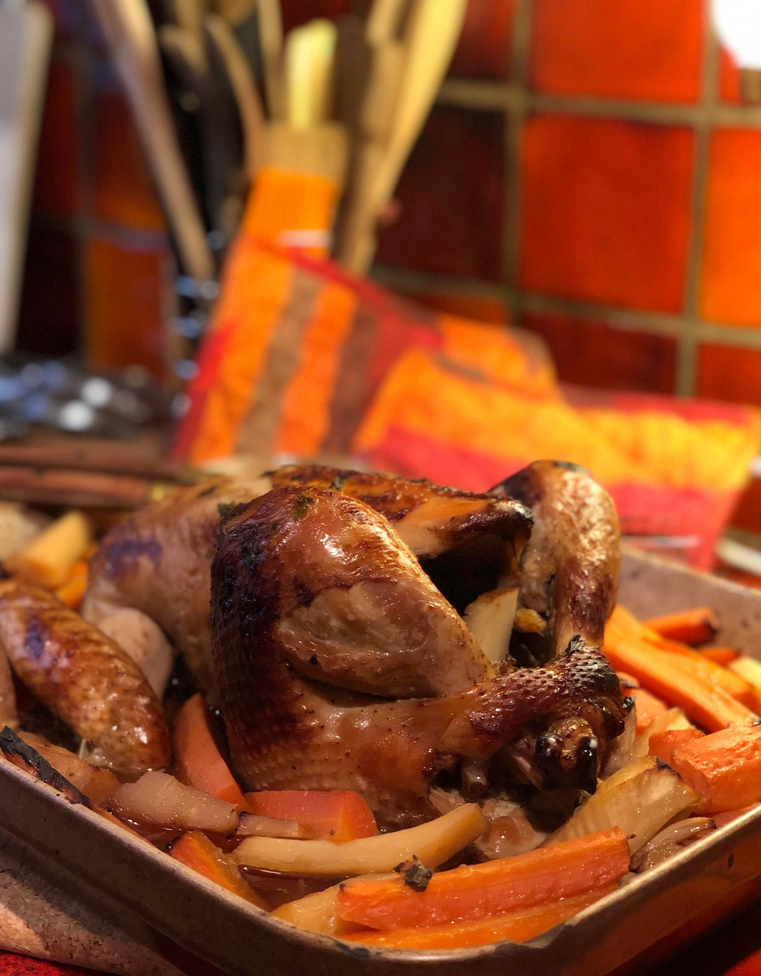 Poulet aux saveurs japonaise 1